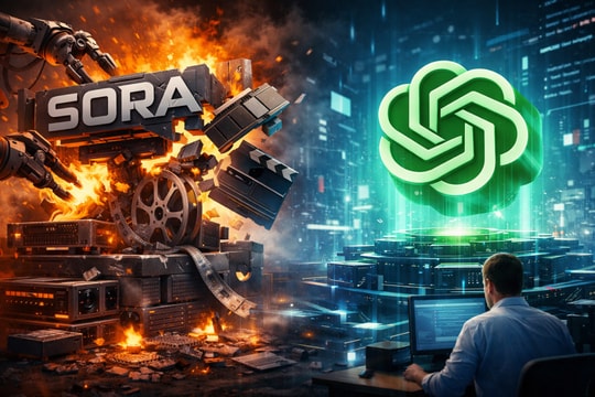 OpenAI hy sinh Sora vì ngốn sức mạnh tính toán, cố giữ ngôi vương cho ChatGPT