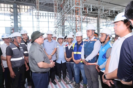 Thủ tướng Phạm Minh Chính kiểm tra tiến độ sân bay Long Thành