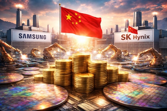 Samsung, SK Hynix đổ tiền vào Trung Quốc để giải cơn khát chip nhớ toàn cầu