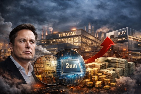 Terafab có thể ngốn 5.000 tỉ USD, Elon Musk khó đạt tham vọng làm chủ chip 2 nanomet