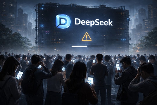 DeepSeek ngừng hoạt động 12 tiếng, hàng trăm triệu người dùng bị ảnh hưởng