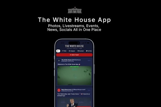 Ứng dụng The White House của Nhà Trắng gây lo lắng!