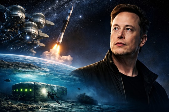 Thất bại dưới biển của Microsoft cảnh báo Elon Musk về tham vọng AI trong không gian