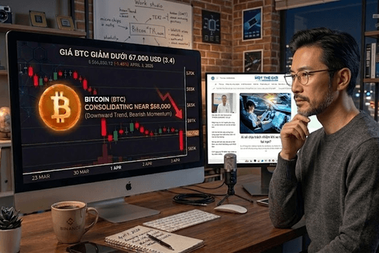 Giá Bitcoin hôm nay 3.4: Có thể xuống 10.000 USD, cảnh báo từ Bloomberg khiến thị trường lo lắng