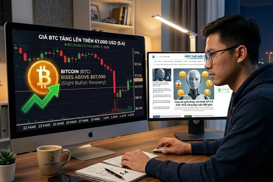 Giá Bitcoin hôm nay 5.4: Giằng co quanh 67.000 USD, liệu có đảo chiều bất ngờ?