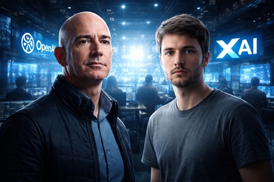 Startup bí mật của Jeff Bezos chiêu mộ đồng sáng lập xAI từ OpenAI