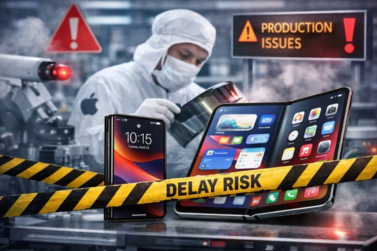 iPhone gập gặp trục trặc kỹ thuật, nguy cơ chậm sản xuất và giao hàng vài tháng
