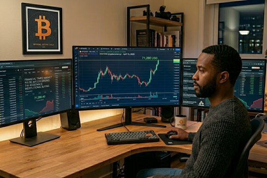 Giá Bitcoin hôm nay 10.4: Tiến gần 73.000 USD, tăng mạnh giữa lo ngại lạm phát và chiến tranh