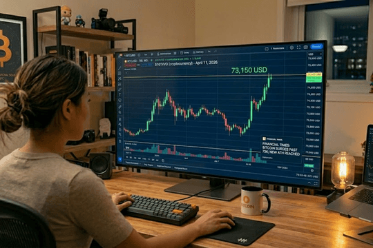 Giá Bitcoin hôm nay 11.4: Hướng tới 80.000 USD trong tháng 4, tín hiệu kỹ thuật đang nói gì?