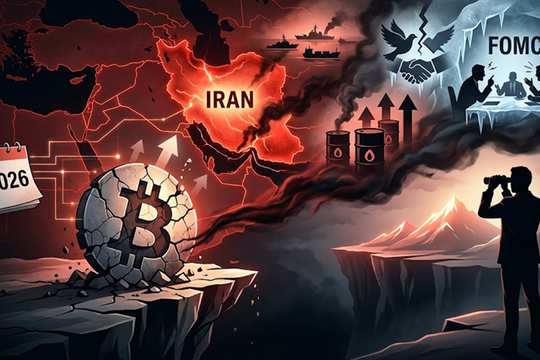 Chiến sự Iran ‘bóp nghẹt’ hy vọng nới lỏng tiền tệ, Bitcoin chật vật tìm hướng đi