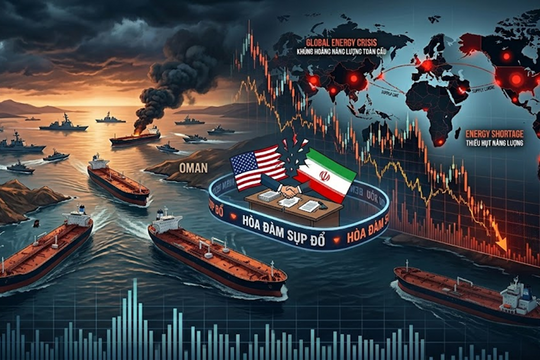 Cú sốc Eo biển Hormuz: Hòa đàm sụp đổ, bóng ma khủng hoảng năng lượng toàn cầu trỗi dậy