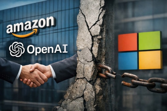 OpenAI ca ngợi liên minh với Amazon, xem Microsoft là lực cản