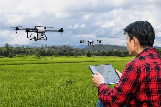 Công nghệ UAV thúc đẩy nông nghiệp công nghệ cao ĐBSCL