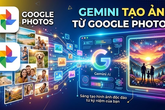 Gemini cho phép tạo ảnh AI từ Google Photos chỉ bằng promt rất ngắn, cảnh báo rủi ro bảo mật?