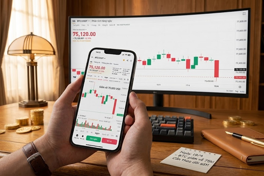 Giá Bitcoin hôm nay 19/4: Giảm về 75.000 USD, thị trường bước vào giai đoạn nhạy cảm?