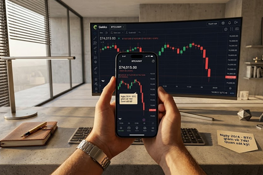 Giá Bitcoin hôm nay 20/4: Giảm dưới 75.000 USD khi căng thẳng Trung Đông nóng trở lại