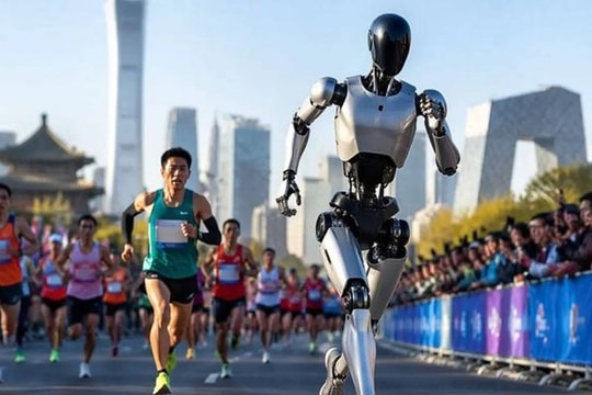Giải bán marathon robot hình người mang thông điệp gì từ Trung Quốc?