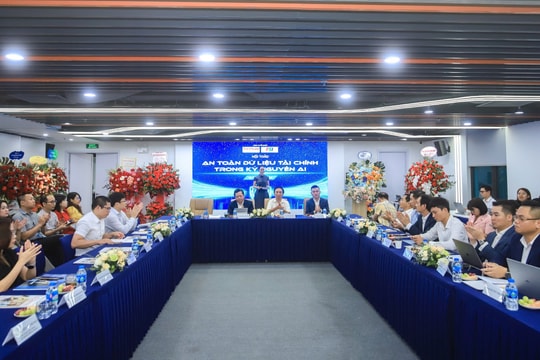 Hội thảo 'An toàn dữ liệu tài chính trong kỷ nguyên AI'