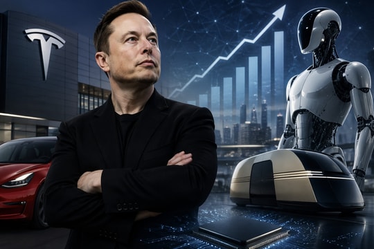 Elon Musk dồn lực cho AI, robot và chip, Tesla tăng mạnh chi tiêu năm 2026