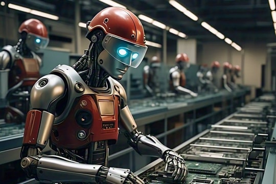 Tập đoàn Foxconn sản xuất robot hình người tại Bắc Ninh