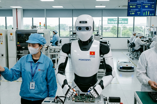 'Cú hích' từ Foxconn: Khi robot hình người được khai sinh tại Việt Nam