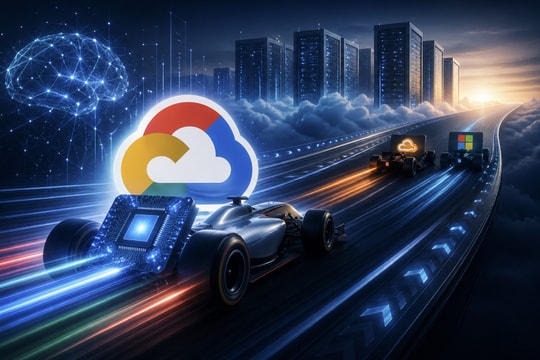 Google Cloud đặt cược vào chip và AI để bắt kịp Amazon, Microsoft