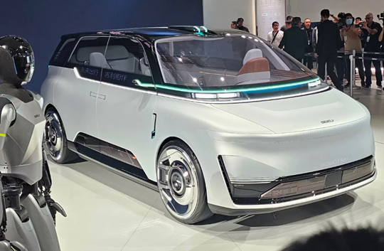 Xe tự lái không ghế tài xế, không vô lăng của Trung Quốc