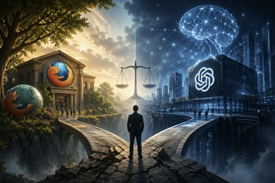 Từ Mozilla đến OpenAI: Khi AI phá vỡ mọi tiền lệ pháp lý