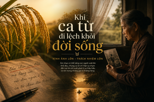 Đừng bắt lúa đứng thẳng, đừng bắt mẹ vui lên khi con không về