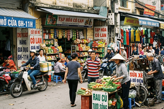 Nâng ngưỡng thuế lên 1 tỉ đồng: Tiền thuế bớt đi, nồi cơm của tiểu thương thêm đầy