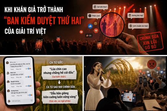 Khi khán giả trở thành ‘ban kiểm duyệt thứ hai’?