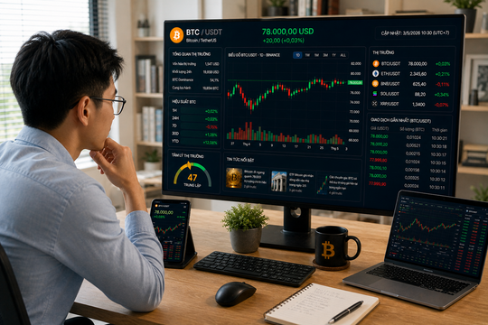 Giá Bitcoin hôm nay 3/5: Giằng co tại 78.000 USD, vùng kháng cự hay bàn đạp cho đợt tăng tiếp theo?