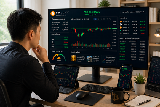 Giá Bitcoin hôm nay 4/5: Chưa vượt được 80.000 USD, Strategy tạm ngưng gom BTC