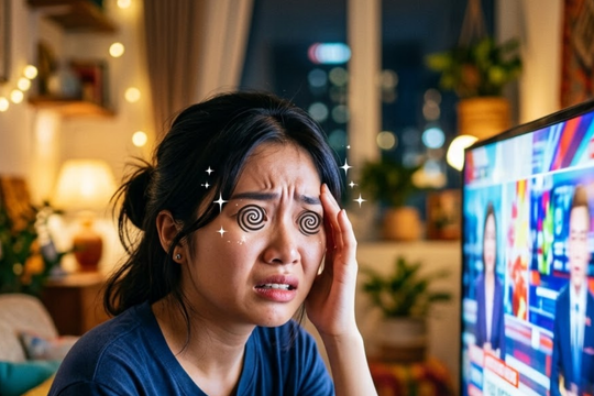 Tại sao TV ngày nay càng xem càng thấy nhức mắt?