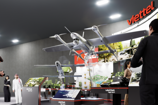 Báo Bỉ đề cao 3 loại drone trinh sát và cảm tử của Viettel tại SAHA 2026