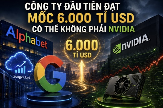 Công ty đầu tiên đạt mốc 6.000 tỉ USD có thể không phải Nvidia