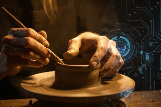 AI tạo ra sự hoàn hảo, con người lại tìm về giá trị thủ công