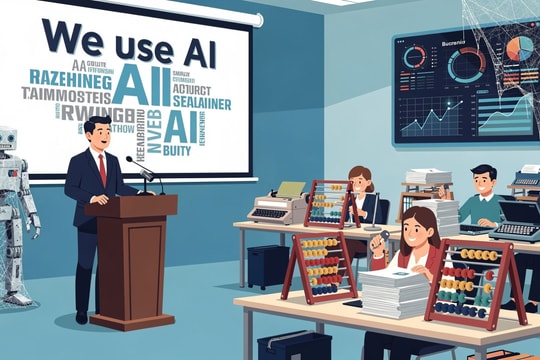 Doanh nghiệp Việt đang áp dụng AI thật hay chỉ 'trình diễn AI'?