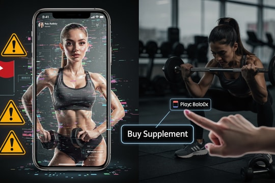 Cảnh giác trước video tập thể hình do AI tạo ra trên mạng