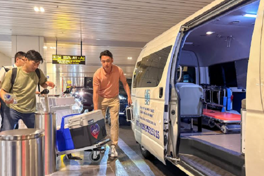 Hành trình 1.700 km ghép tim cứu chàng trai 23 tuổi tại TP.HCM
