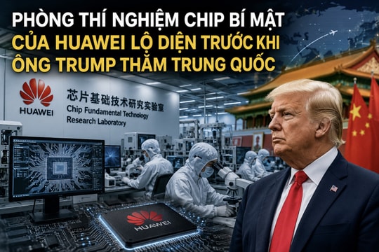 Phòng thí nghiệm chip bí mật của Huawei lộ diện, trước khi ông Trump thăm Trung Quốc
