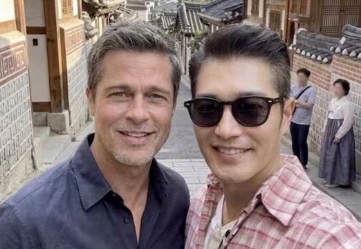 Diễn viên Hàn Quốc gặp rắc rối vì bức ảnh chụp cùng Brad Pitt do AI tạo