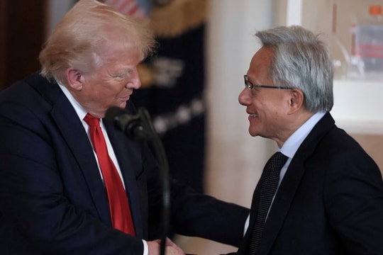 CEO Nvidia tham gia sứ mệnh ‘mở cửa’ Trung Quốc của ông Trump