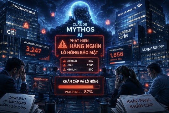 Claude Mythos khiến các ngân hàng náo loạn, vá hàng nghìn lỗ hổng bảo mật khẩn cấp