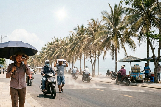 Thời tiết hôm nay 15/5: Nóng như chảo lửa, bao giờ mưa giải nhiệt mới xuất hiện?