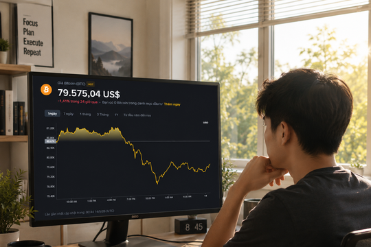 Giá Bitcoin hôm nay 14/5: Giảm dưới 80.000 USD, phe bán đang áp đảo?