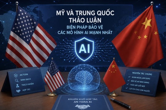 Mỹ và Trung Quốc thảo luận biện pháp bảo vệ các mô hình AI mạnh nhất