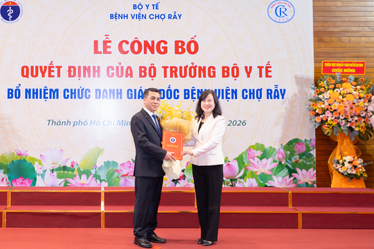 Tân giám đốc Bệnh viện Chợ Rẫy: 'Tôi có mơ cũng không nghĩ mình làm giám đốc'
