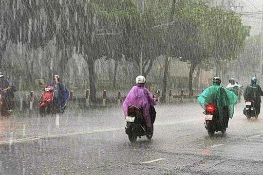 Thời tiết hôm nay 16/5: Nhiều nơi mưa như trút sau những ngày nắng nóng gay gắt