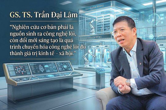 GS. TS Trần Đại Lâm: Khoa học phải trở thành nền tảng của năng lực tự cường công nghệ quốc gia